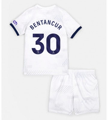 Tottenham Hotspur Rodrigo Bentancur #30 Hemmaställ Barn 2023-24 Kortärmad (+ Korta byxor)